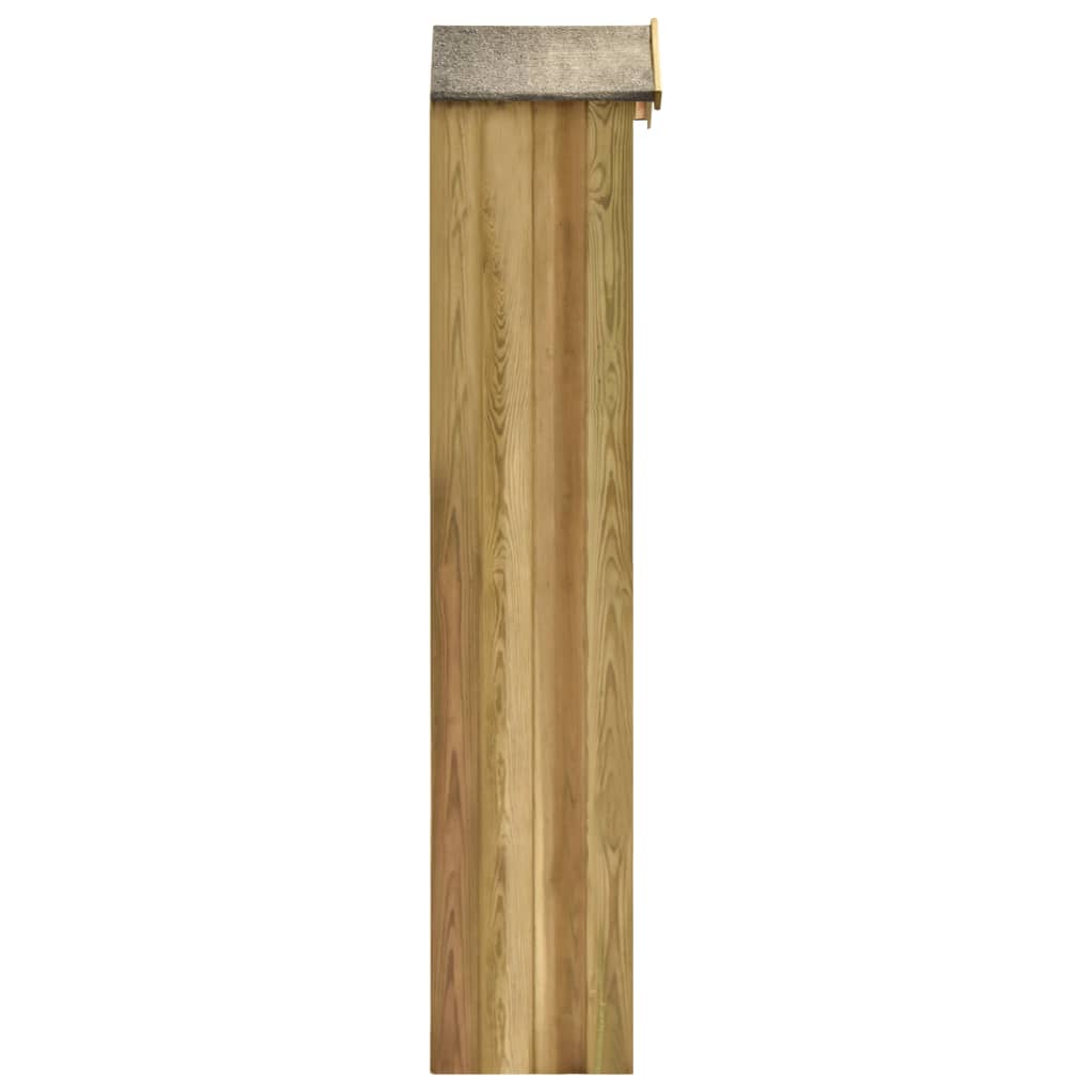 Tuinschuur 36x36x163 cm geïmpregneerd grenenhout